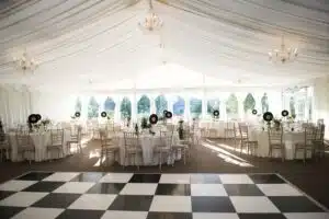 Marquee Wedding Table Settings Records